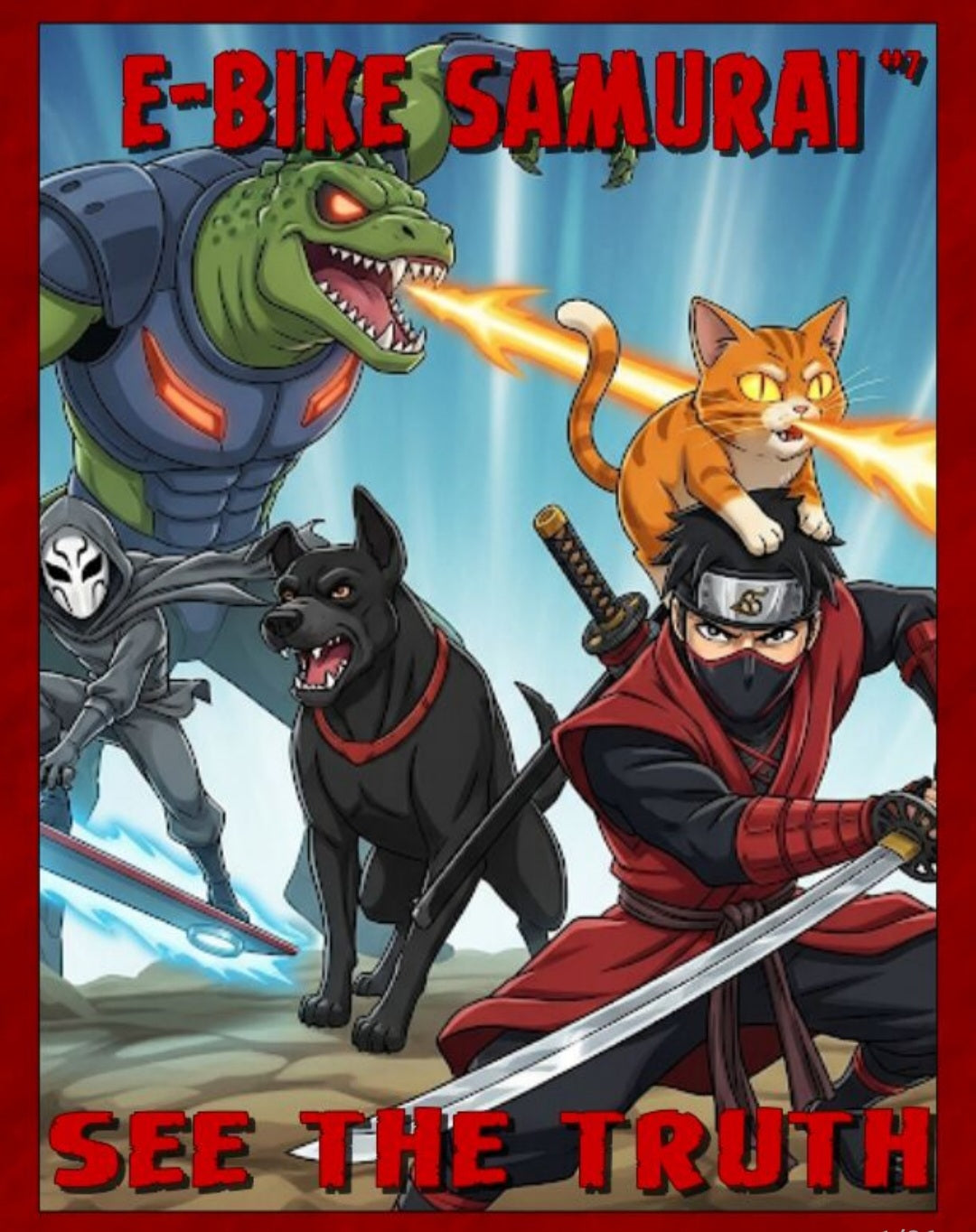 E-Bike Samurai Issue #7, "See the Truth"
